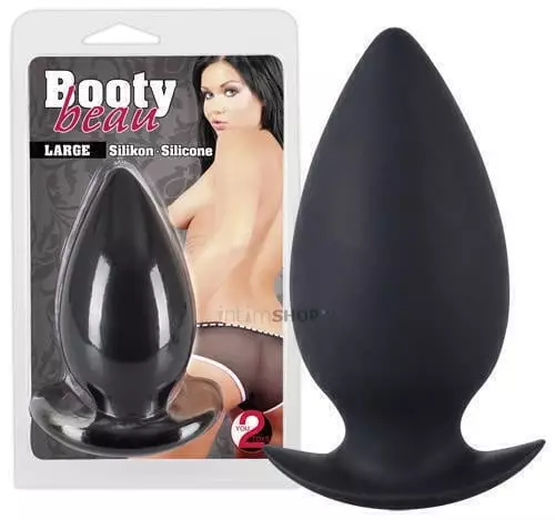 Анальная пробка большая Booty Beau L You2Toys черная