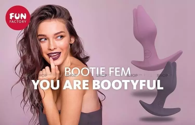 Анальная пробка Fun Factory Bootie Fem, розовый