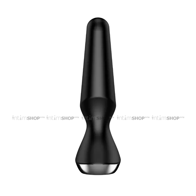 Анальная вибропробка Satisfyer Plug-ilicious 2, черный