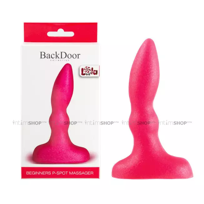 Анальный стимулятор Lola Toys Back Door Beginners P Spot Massager, розовый