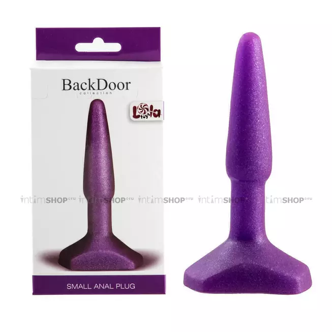 Анальный стимулятор Lola Toys Back Door S, фиолетовый