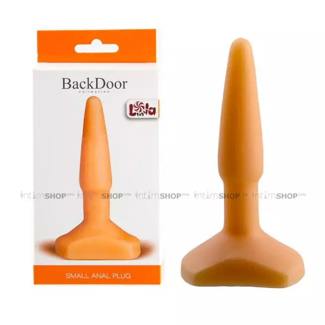 Анальный стимулятор Lola Toys Back Door S, телесный