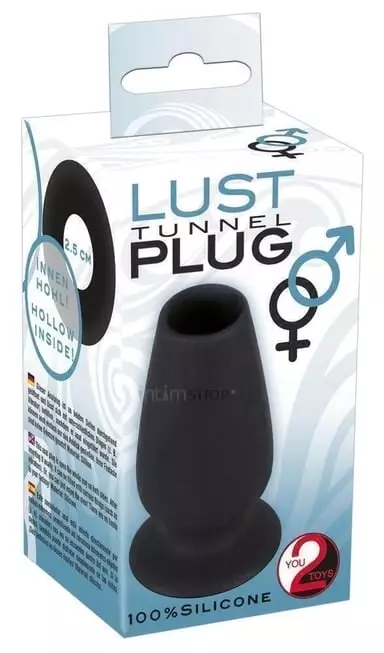 Анальный тоннель Orion Lust Tunnel Plug, черный