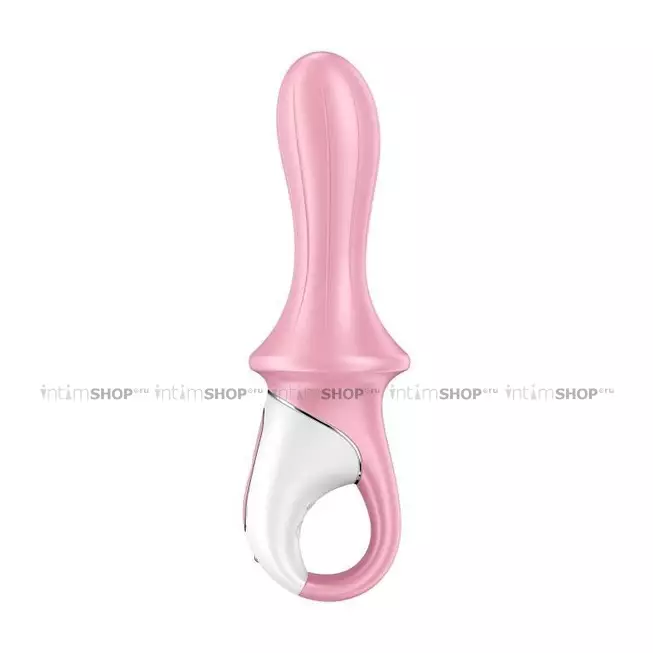 Анальный вибратор с расширением Satisfyer Air Pump Booty 5+, розовый