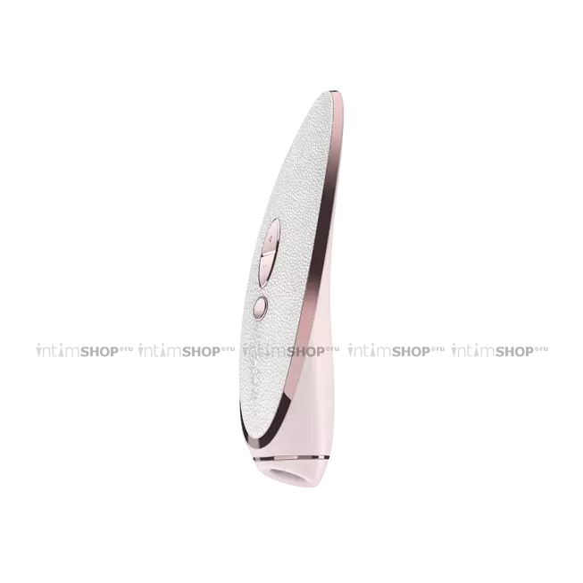 Бесконтактный клиторальный стимулятор Satisfyer Prete-a-Porter Luxury с вибрацией, белый