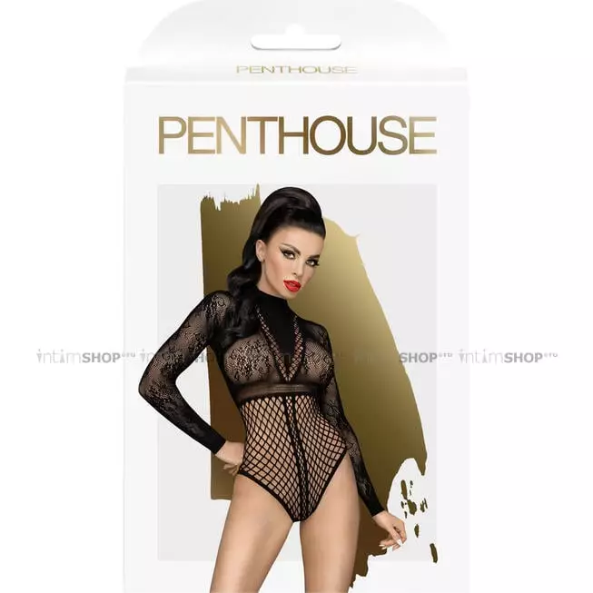 Боди Penthouse Spicy whisper S/L, черное