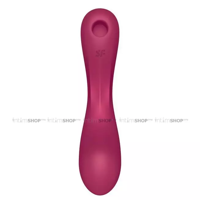 Двойной вибростимулятор Satisfyer Curvy Trinity 1, красный