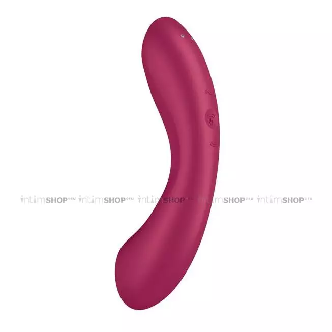 Двойной вибростимулятор Satisfyer Curvy Trinity 1, красный