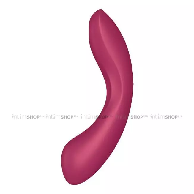 Двойной вибростимулятор Satisfyer Curvy Trinity 1, красный