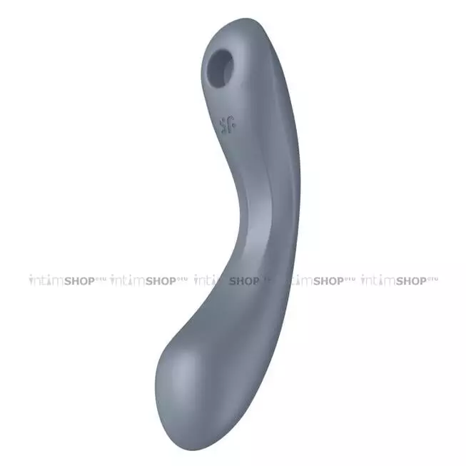 Двойной вибростимулятор Satisfyer Curvy Trinity 1, серый