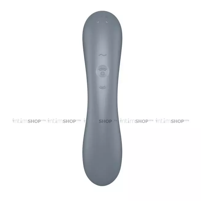 Двойной вибростимулятор Satisfyer Curvy Trinity 1, серый