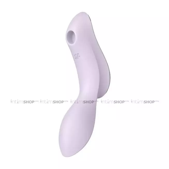 Двойной вибростимулятор Satisfyer Curvy Trinity 2, фиолетовый