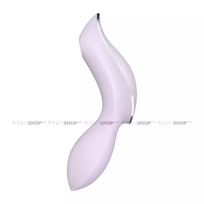 Двойной вибростимулятор Satisfyer Curvy Trinity 2, фиолетовый