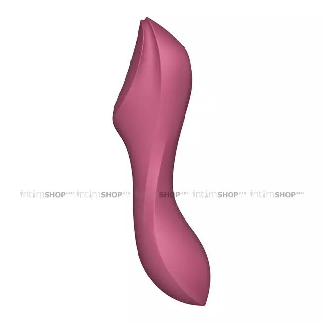 Двойной вибростимулятор Satisfyer Curvy Trinity 3, красный