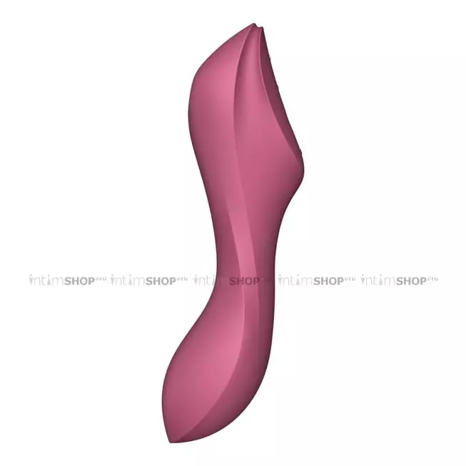 Двойной вибростимулятор Satisfyer Curvy Trinity 3, красный