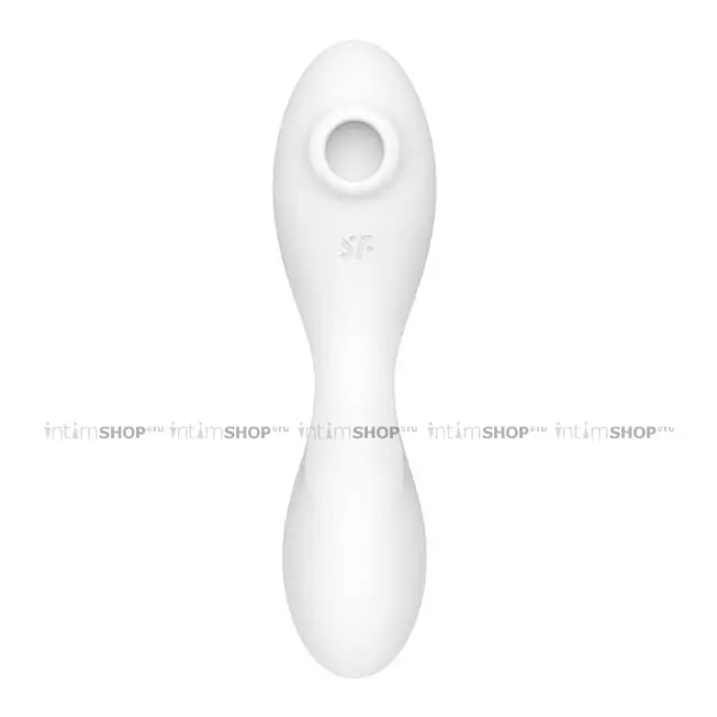 Двойной вибростимулятор Satisfyer Curvy Trinity 5+, белый