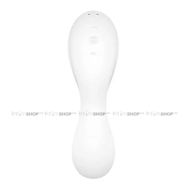 Двойной вибростимулятор Satisfyer Curvy Trinity 5+, белый