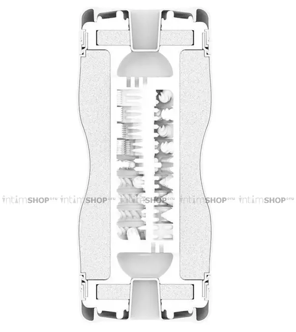 Двухсторонний мастурбатор Tenga Dual Sentation Cup, белый