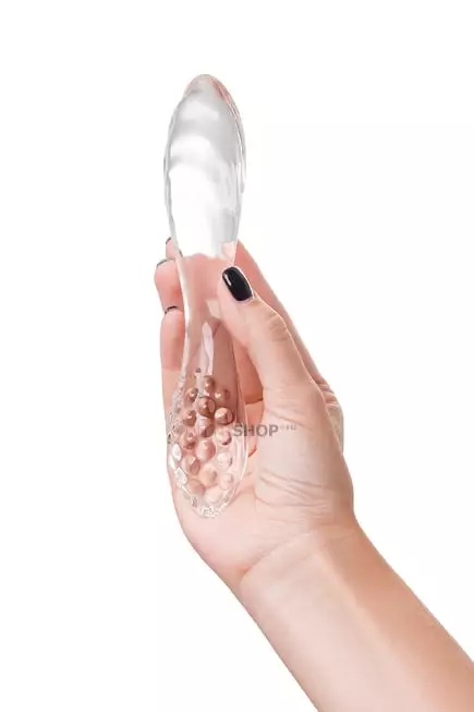 Двусторонний фаллоимитатор Satisfyer Dazzling Crystal 1 18.5 см, бесцветный