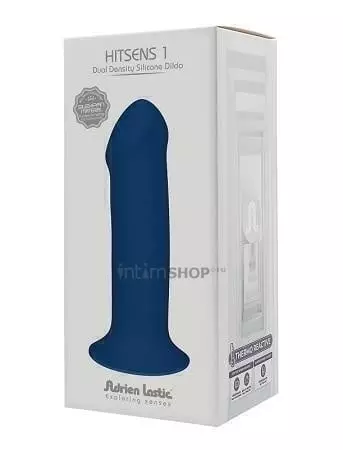 Фаллоимитатор Adrien Lastic Hitsens 1 с изменением формы 17.7 см, синий