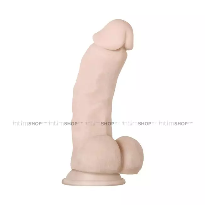 Фаллоимитатор Evolved Real Supple Poseable Girthy с фиксацией формы, 21,5 см