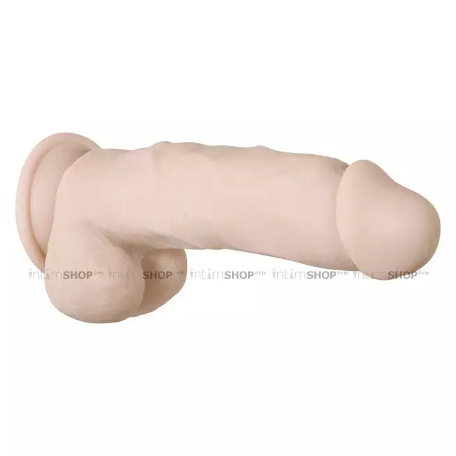 Фаллоимитатор Evolved Real Supple Poseable Girthy с фиксацией формы, 21,5 см