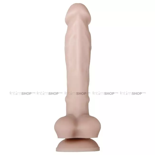 Фаллоимитатор Evolved Real Supple Silicone Poseable с фиксацией формы 21 см, телесный