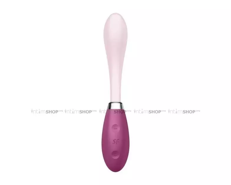 Гибкий вибратор с фиксацией формы Satisfyer G-Spot Flex 3, розовый