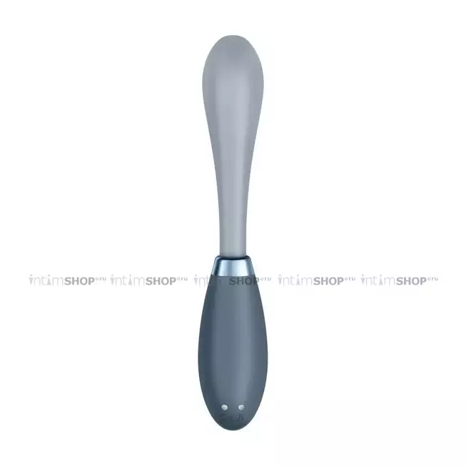 Гибкий вибратор с фиксацией формы Satisfyer G-Spot Flex 3, серый