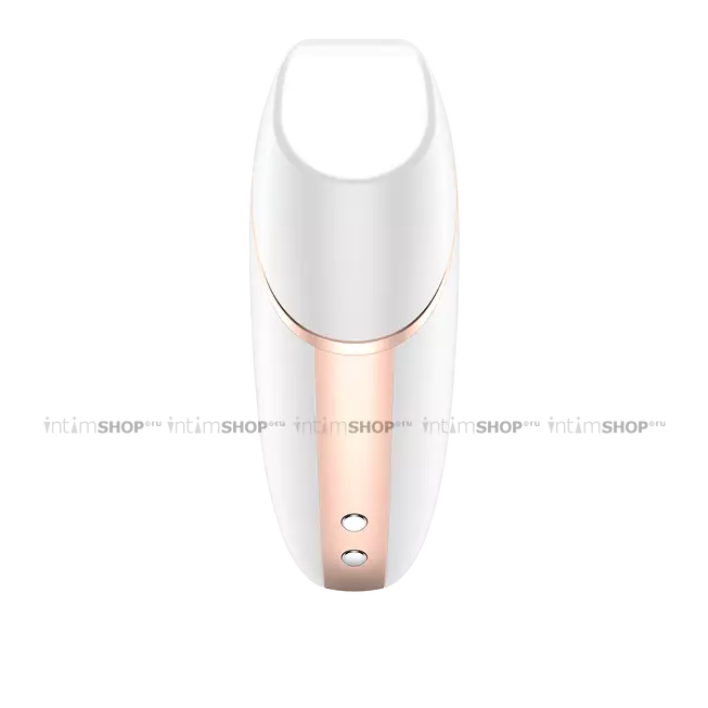 Клиторальный стимулятор с вибрацией Satisfyer Love Triangle, белый