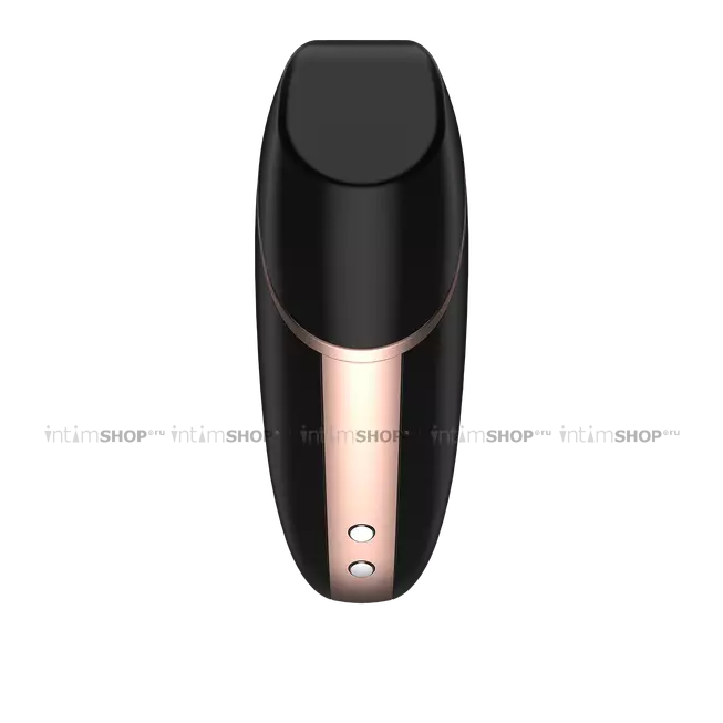 Клиторальный стимулятор с вибрацией Satisfyer Love Triangle, черный