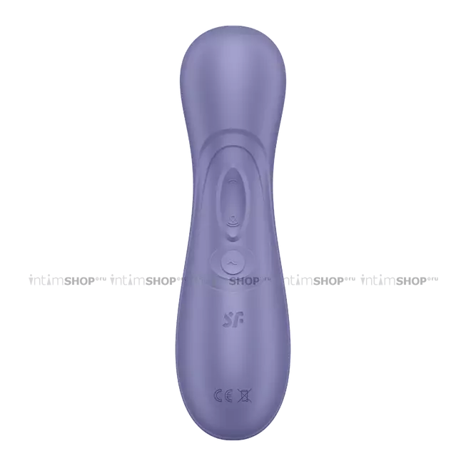 Клиторальный стимулятор с вибрацией Satisfyer Pro 2 Liquid Air Connect App, сиреневый