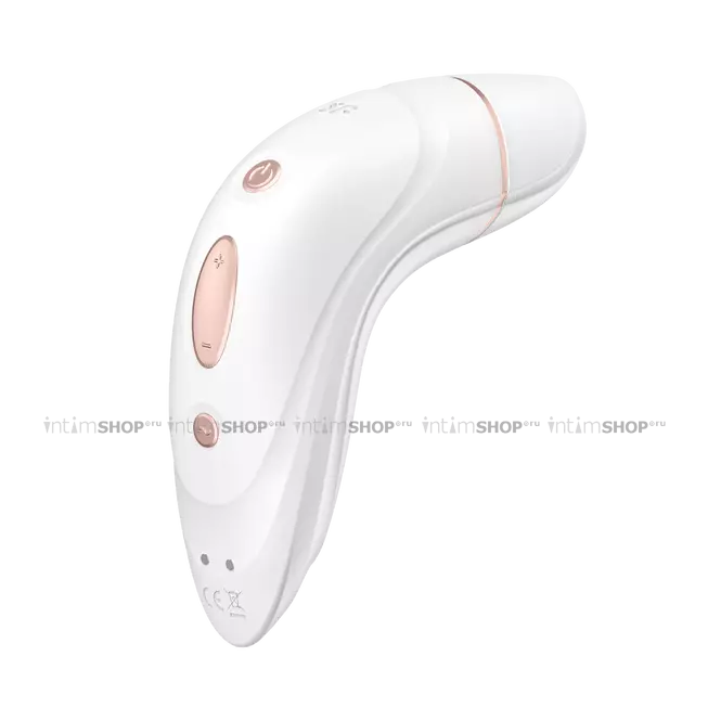 Клиторальный стимулятор с вибрацией Satisfyer Pro Plus Vibration, белый