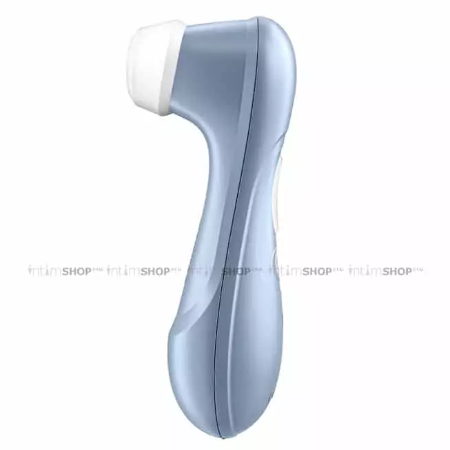 Клиторальный стимулятор Satisfyer Pro 2 Generation 2, голубой металлик