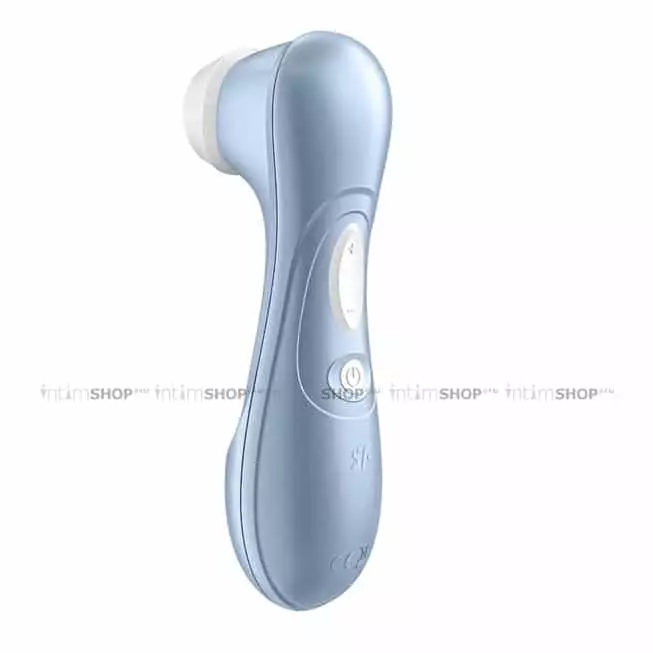 Клиторальный стимулятор Satisfyer Pro 2 Generation 2, голубой металлик