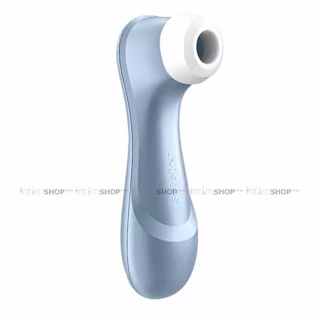 Клиторальный стимулятор Satisfyer Pro 2 Generation 2, голубой металлик