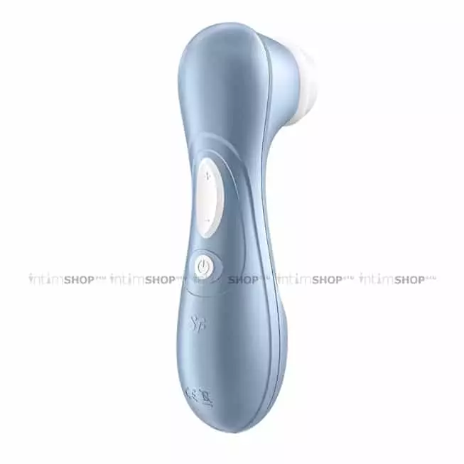 Клиторальный стимулятор Satisfyer Pro 2 Generation 2, голубой металлик