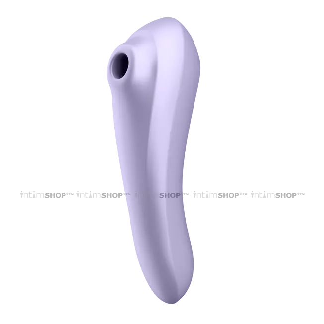 Клиторальный стимулятор+вибратор 2 в 1 Satisfyer Dual Pleasure, фиолетовый