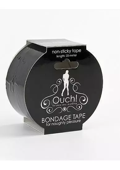 Лента Bondage Tape Black  SH-OUBT001BLK