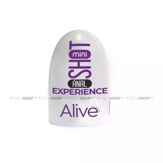 Мини-мастурбатор Adrien Lastic Alive Mini Shot Anal Experience, телесный