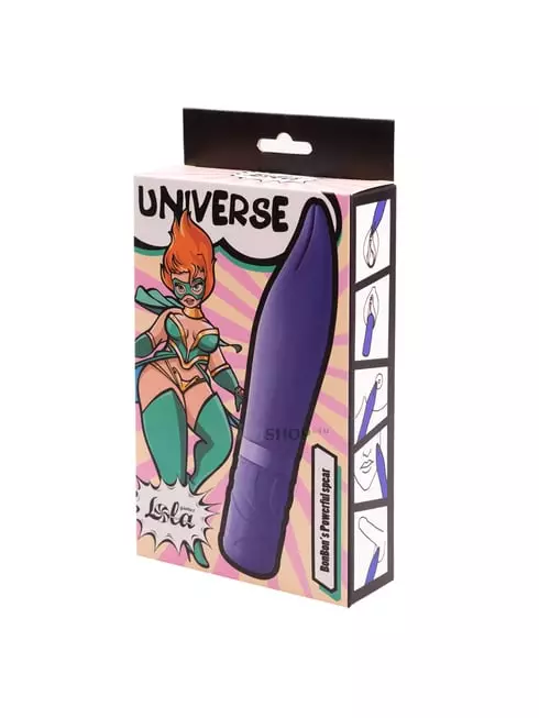 Мини-вибратор Lola Toys Universe BonBon’s Powerful Spear, синий