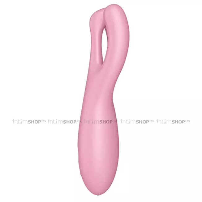 Мини-вибратор Satisfyer Threesome 4, розовый