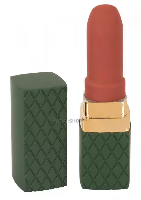 Мини-вибратор You2Toys Emerald Love Luxurious Lipstick, зеленый