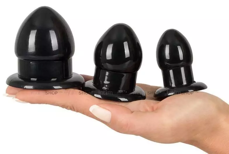 Набор анальных втулок You2Toys Anal Stretching Plug Kit, черный