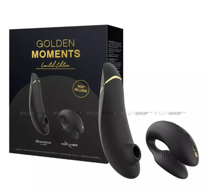 Набор Golden Moments We-Vibe Chorus + Womanizer Premium 2, черный