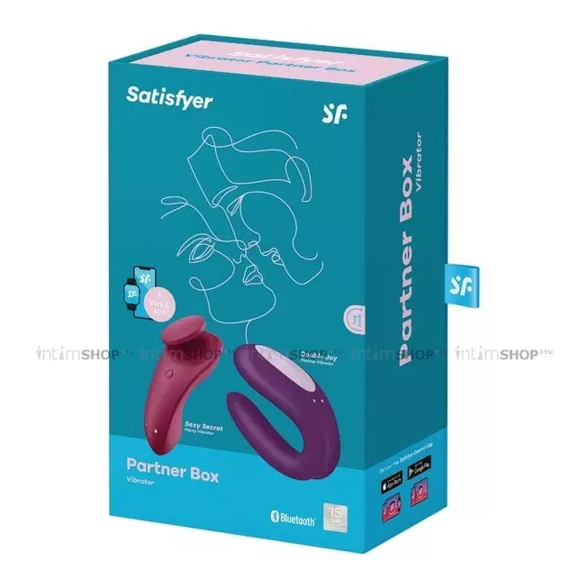 Набор Satisfyer Partner Box 1 вибраторы в трусики и для пар