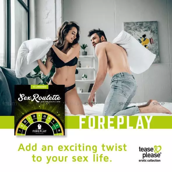 Настольная игра Tease&Please Sex Roulette Foreplay