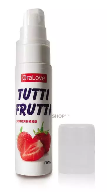 Оральная гель-смазка Tutti-Frutti OraLove Земляника, 30 мл