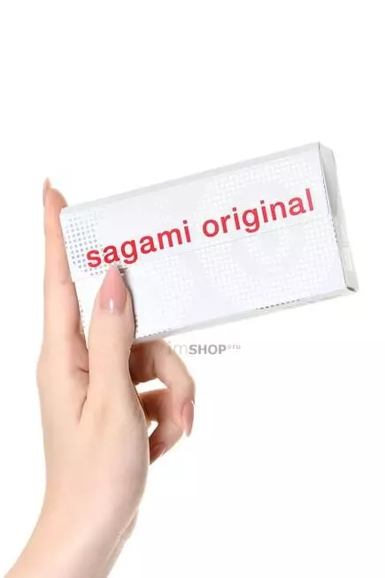 Полиуретановые презервативы Sagami Original 0.02 6 шт + Лубрикант Wettrust Repair Basic на водной основе, 2 мл