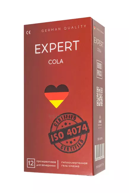 Презервативы ароматизированные Amor Expert Cola, 12 шт